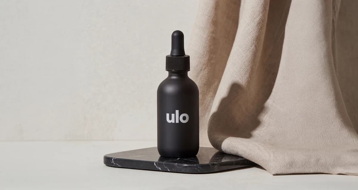 Ulo topical hair loss treatment bottle